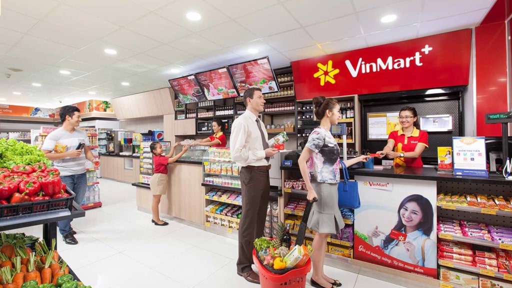 Tận dụng không gian quầy tính tiền